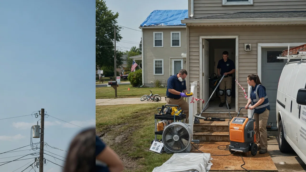 Water Damage Repair in Lyons, OH near me
